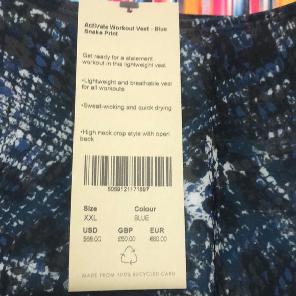 Sweaty Betty active workout tank -NWT - Picture 3 of 5